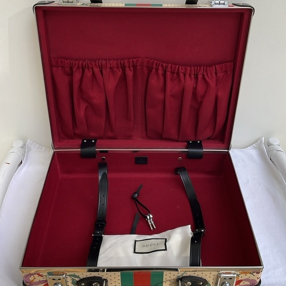 GUCCI Globe Trotter suitcase briefcase NEW - Picture 12 of 14